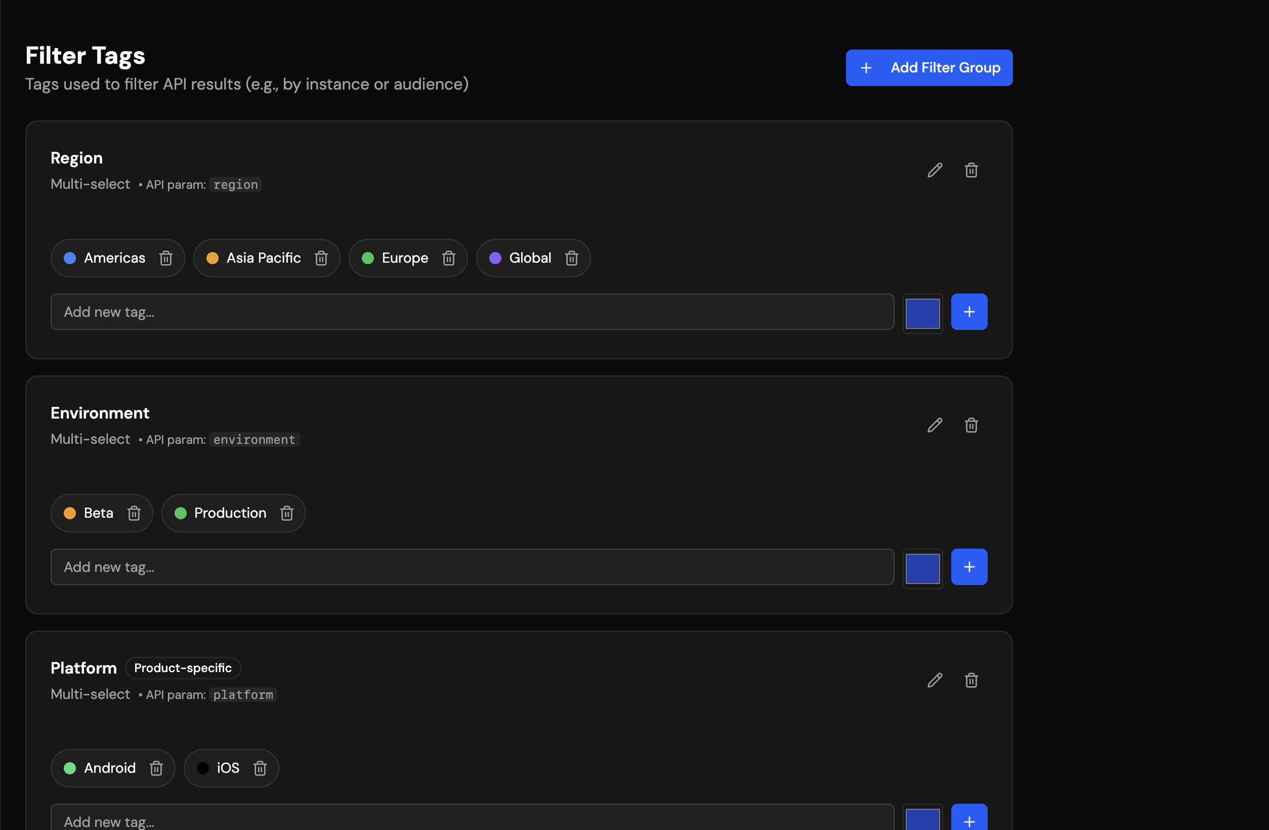 Content and Targeting Tags
