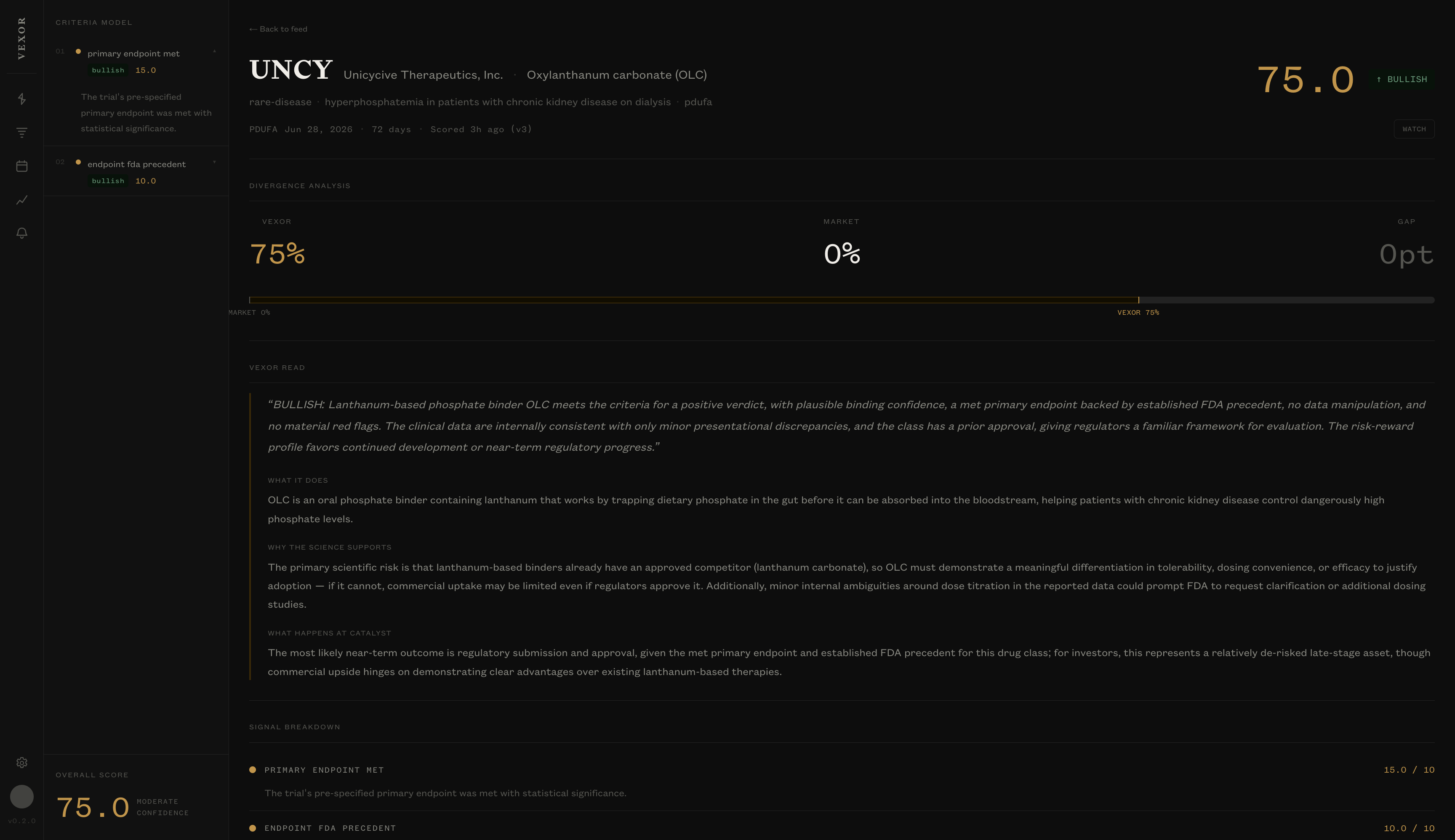 inline: Tool interface showing the main dashboard